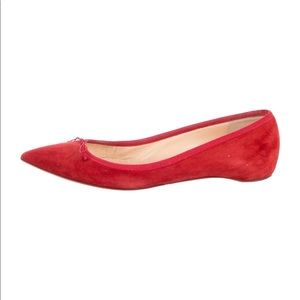 Christian Louboutin Suede Ballet Flats